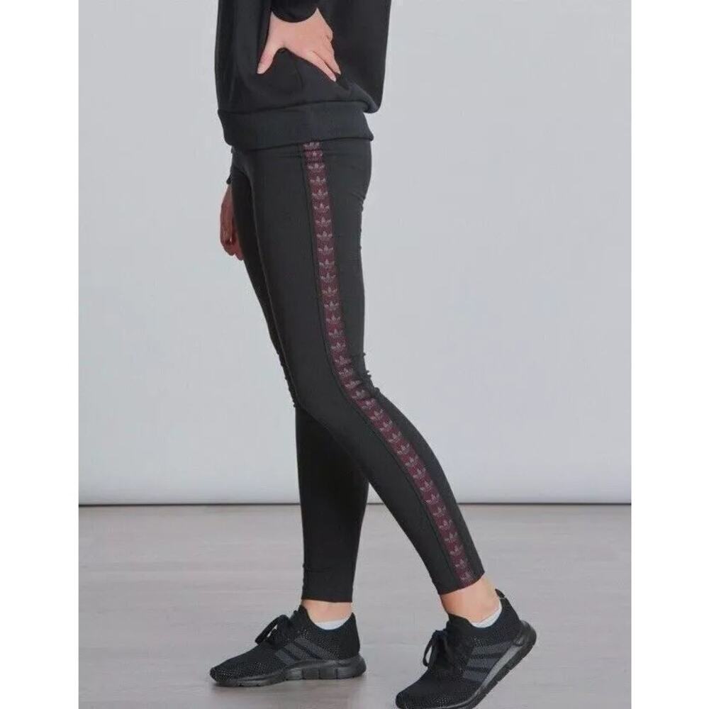 adidas Tape Leggings EI7456 in Black Women’s Size Medium